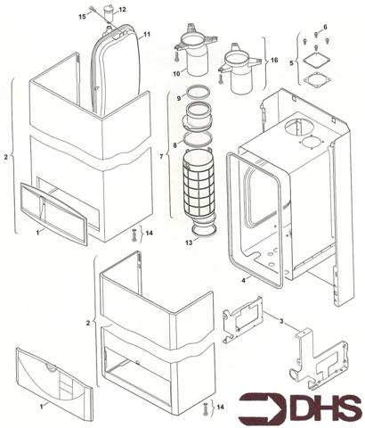 Exploded Diagram for SHEET METAL