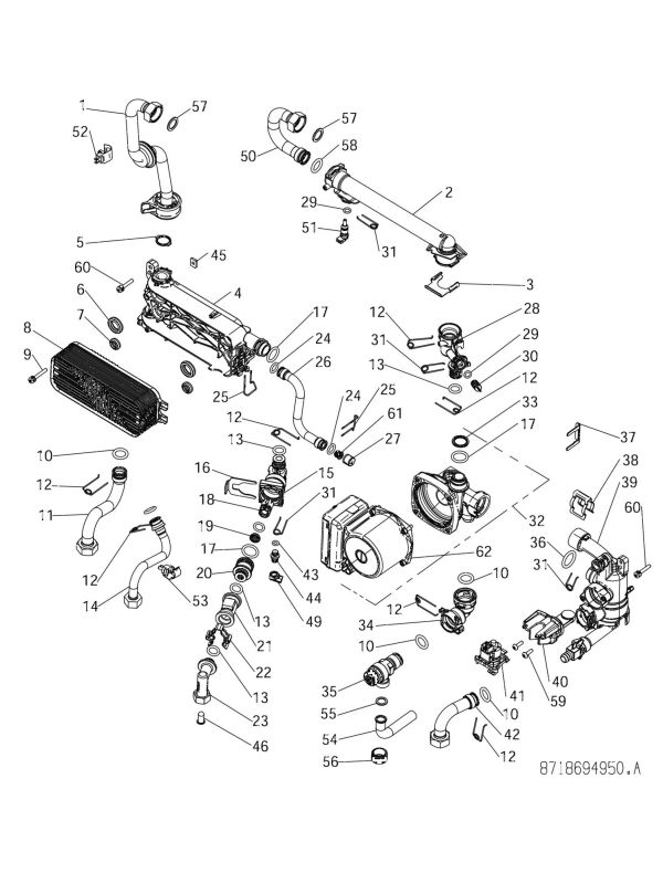 Exploded Diagram for HYDRAULICS