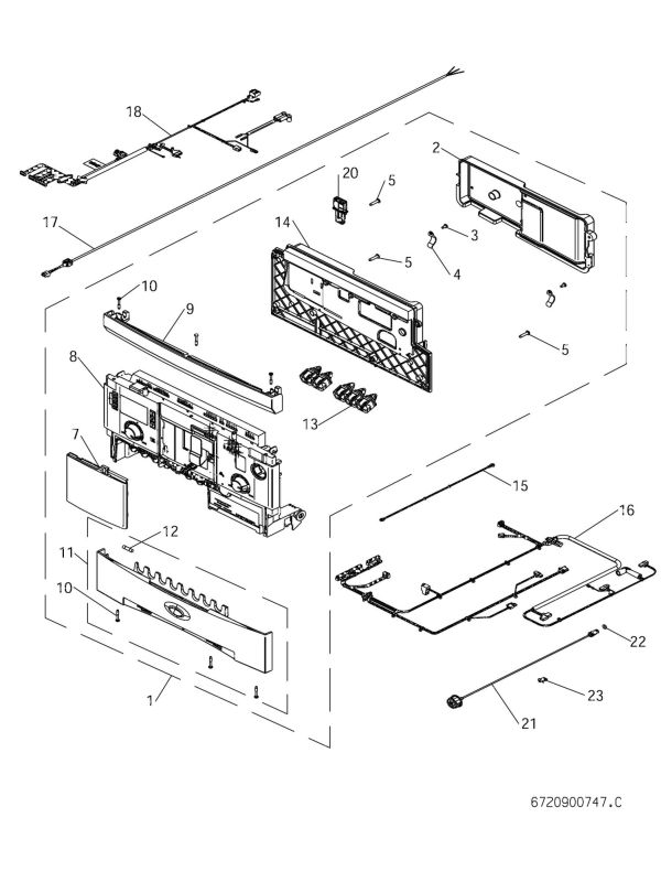 Exploded Diagram for ELECTRICAL